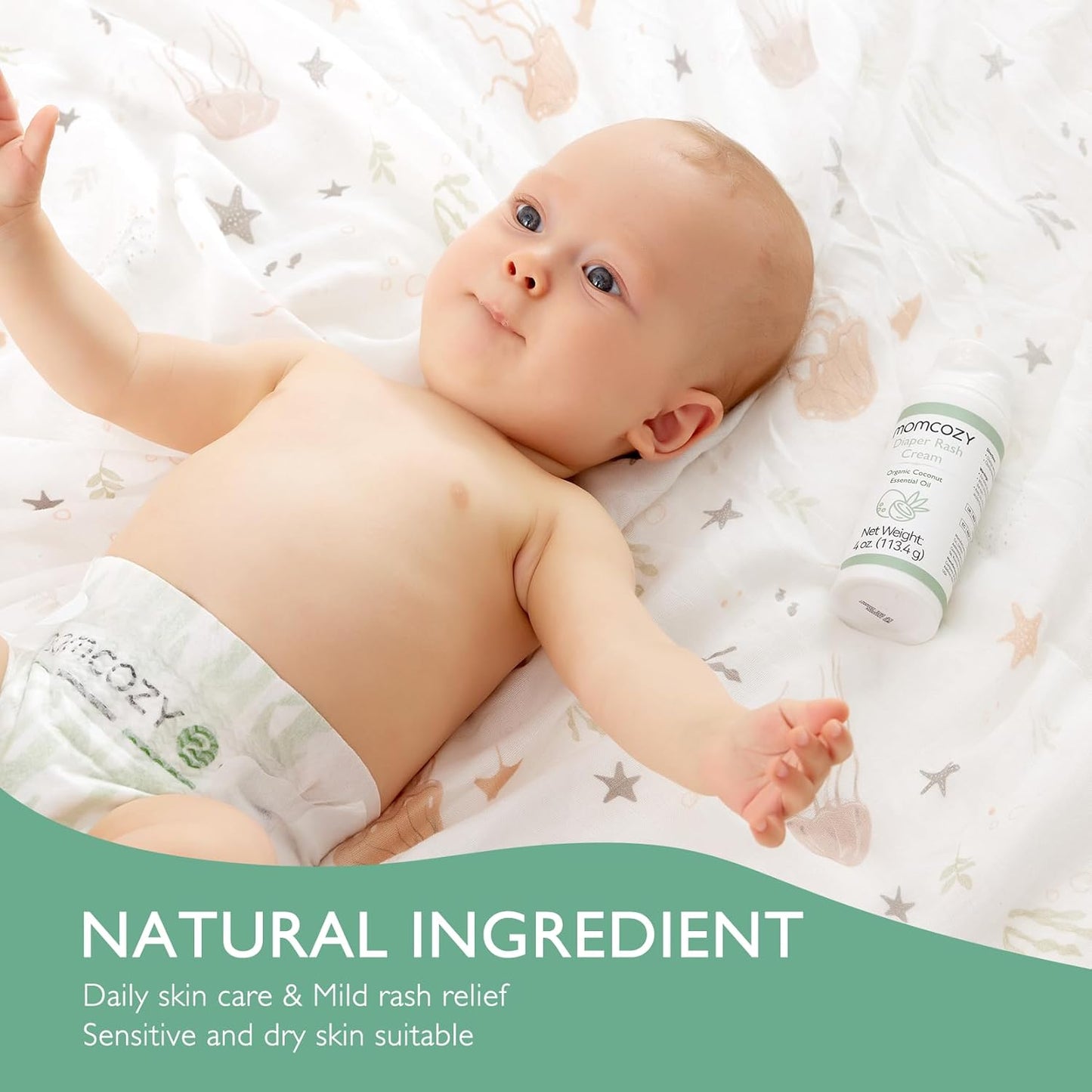 Momcozy Baby Diaper Rash Cream Spray