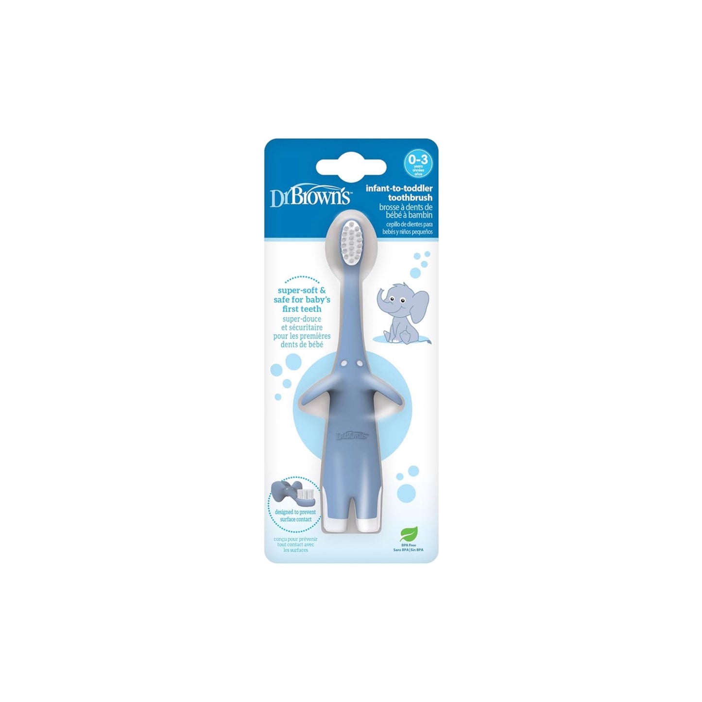 Dr Browns Toothbrush Elephant