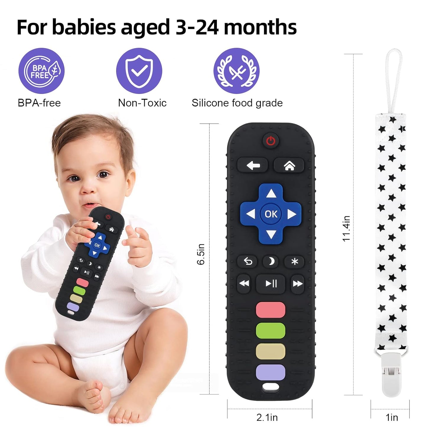 Remote Teething Toy