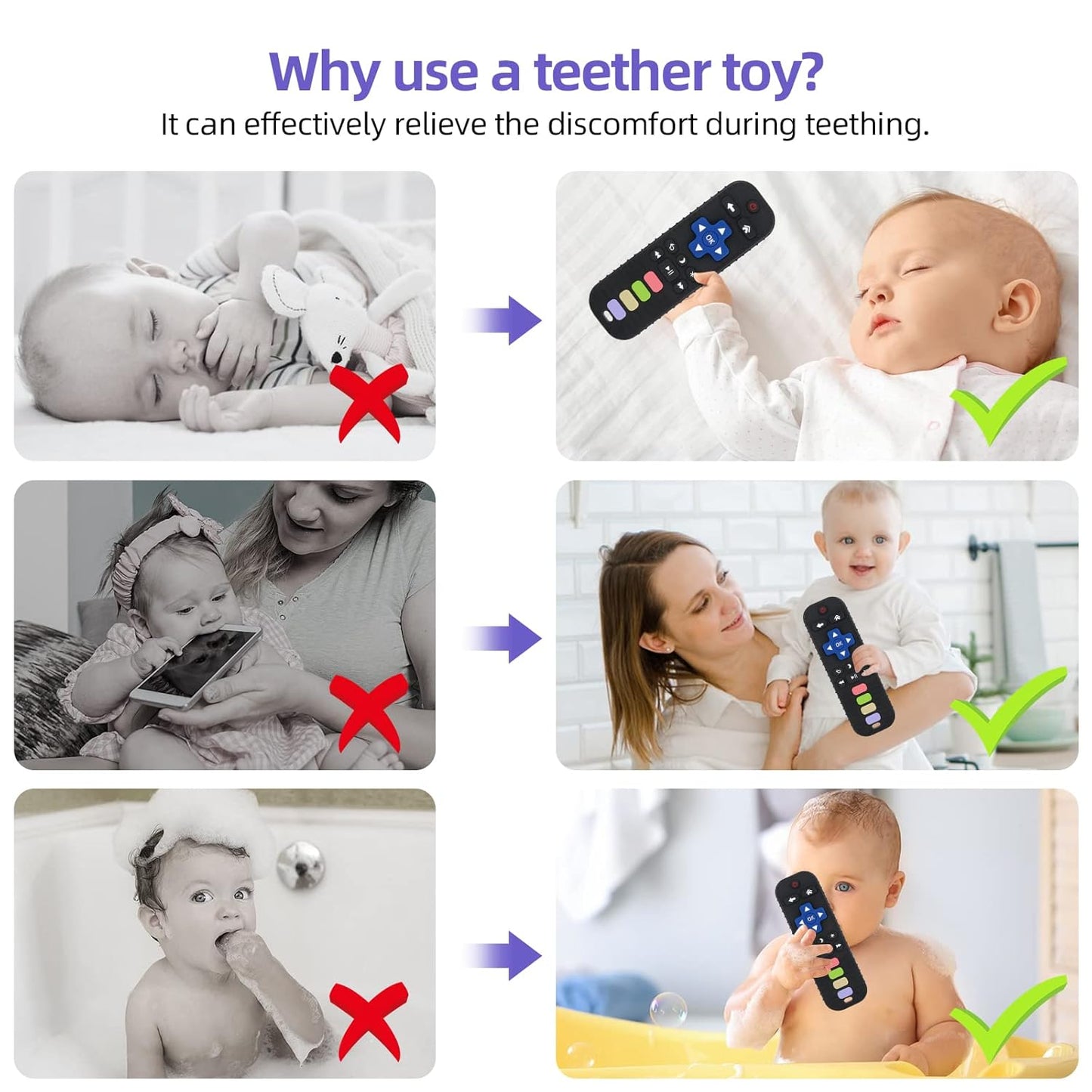 Remote Teething Toy