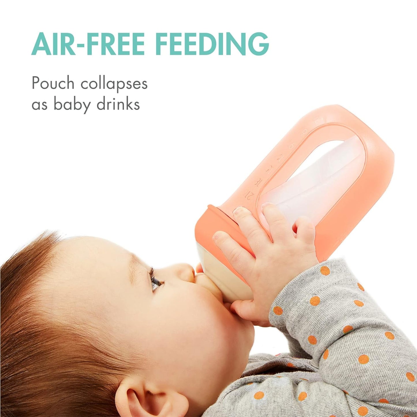 Boon Nursh Reusable Silicone Baby Bottles (236ml, pack of 3)